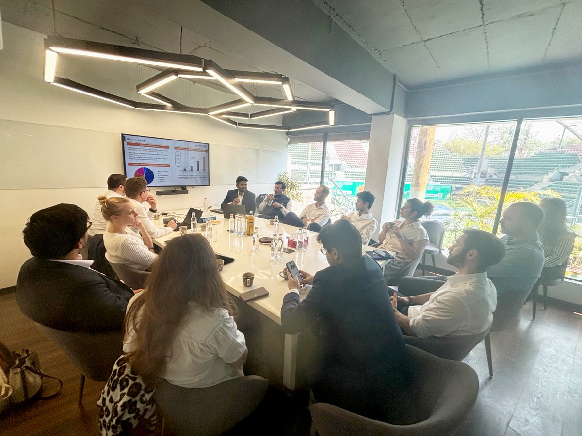 investindia's tweet photo. .@investindia held a fruitful discussion with Accuracy's newly promoted partners on the support framework for businesses entering the Indian market. We extend our appreciation to @IFCCI1 for facilitating this dialogue &amp; enhancing global partnerships.

#IndiaAndFrance #IFCCI https://t.co/1FPgRm2iXi