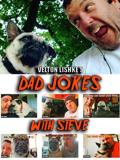 Any dog lovers here? Maybe time you checked out DAD JOKES WITH STEVE! See all episodes where @MyIndieProd featured artist @veltonjlishke tries to make his best friends, Steve & (sometimes) Karen, laugh... to moderate success: myindieproductions.com/velton-lishkes… Enjoy! 😆 @BethanyCallow