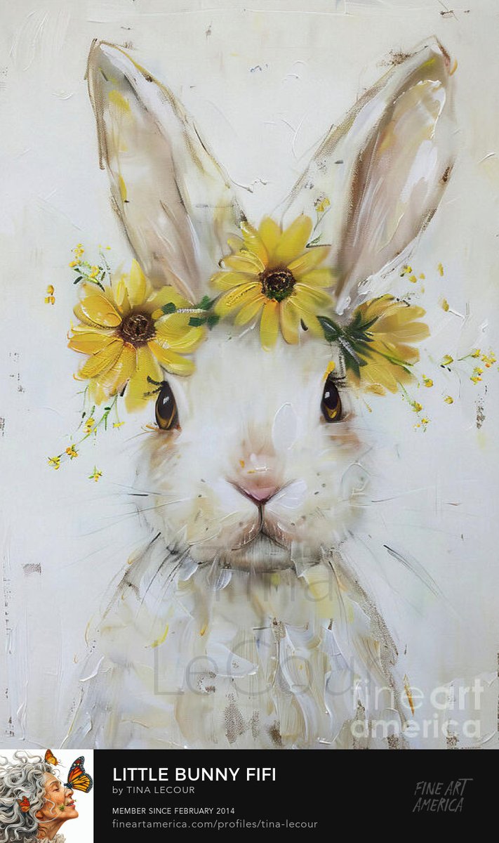 Little Bunny Fifi...Can be purchased here..tina-lecour.pixels.com/featured/littl…

#Easter #easterdecor #eastergifts #bunny #rabbit #wallartforsale #homedecor #homedecorideas #homedecoration #interiordecor #interiordesign #giftidea #giftideas #gifts #giftsforher #greetingcards #giftsformom