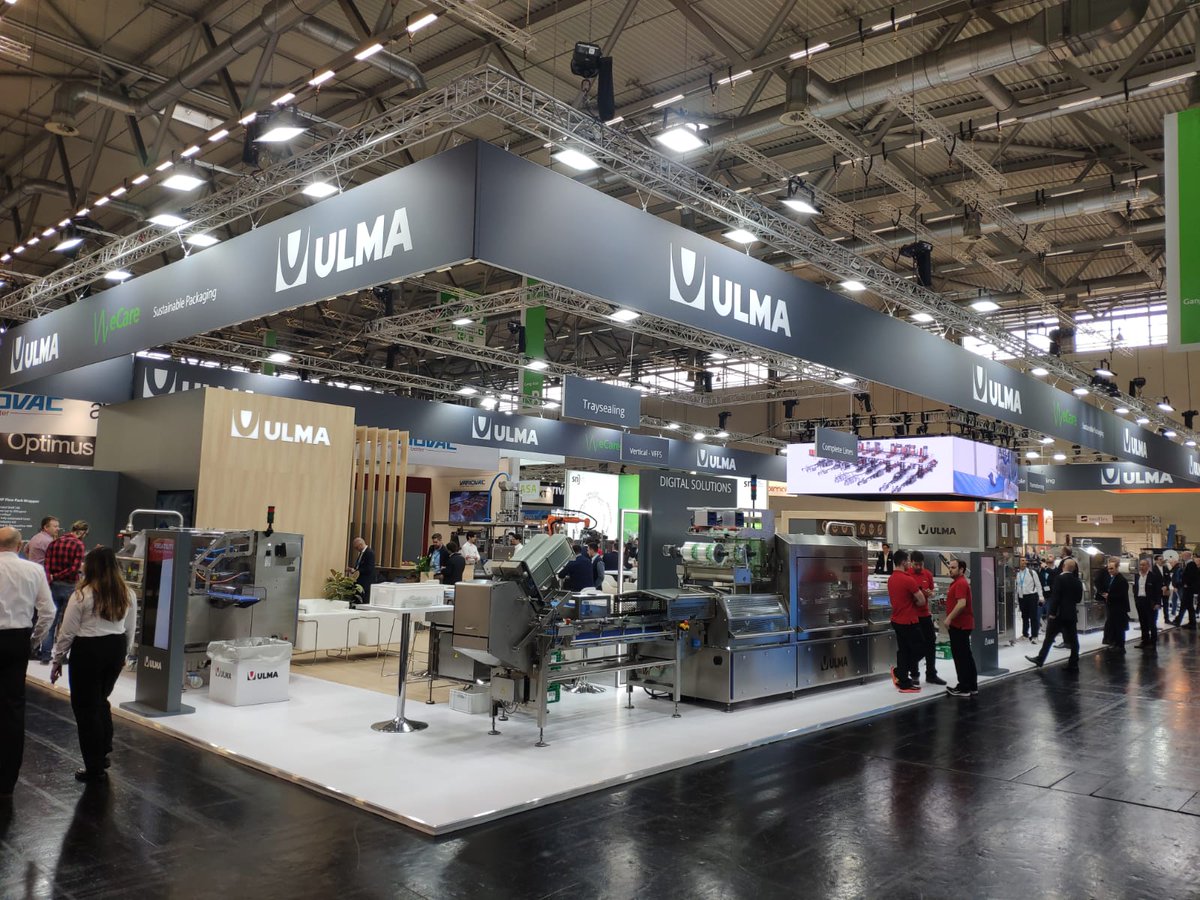 ulmapackaging's tweet photo. First day at @anugafoodtec 🤖!
📌 We hope to see you at Hall 8.1 | Stand A020 – B039!
#ULMAPackaging #Packaging #Anuga2024 #AnugaFoodTec https://t.co/UVAyRoHzd1
