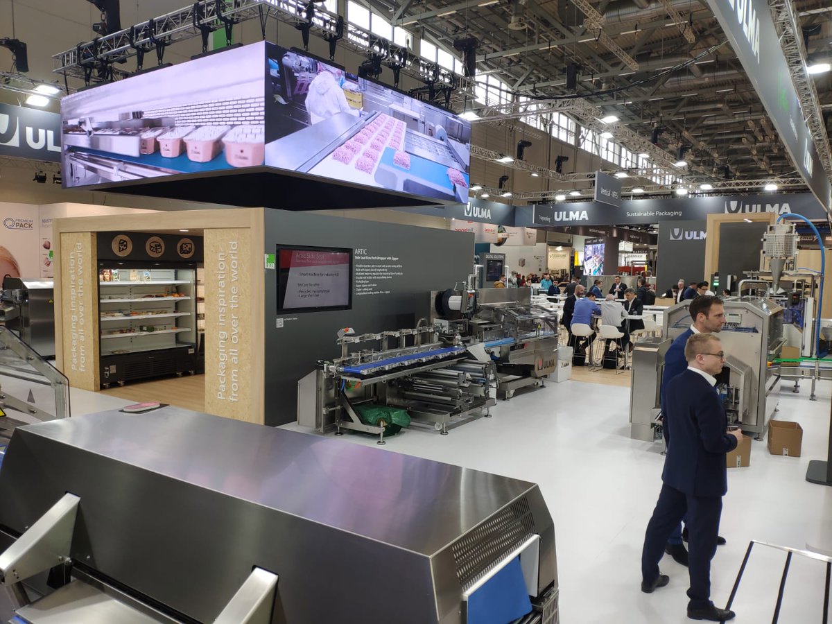 ulmapackaging's tweet photo. First day at @anugafoodtec 🤖!
📌 We hope to see you at Hall 8.1 | Stand A020 – B039!
#ULMAPackaging #Packaging #Anuga2024 #AnugaFoodTec https://t.co/UVAyRoHzd1