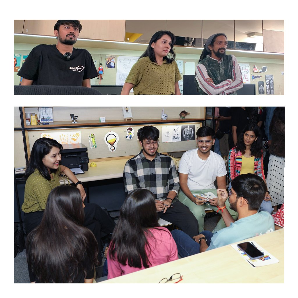 typodeep's tweet photo. Here's a little glimpse of my first time ever attending a design event or workshop! Guess what? I met @Maitreyee_kal  !

Big thanks to everyone! Especially @Maitreyee_kal and @SandcupStudio . https://t.co/iBi4DjdIxV