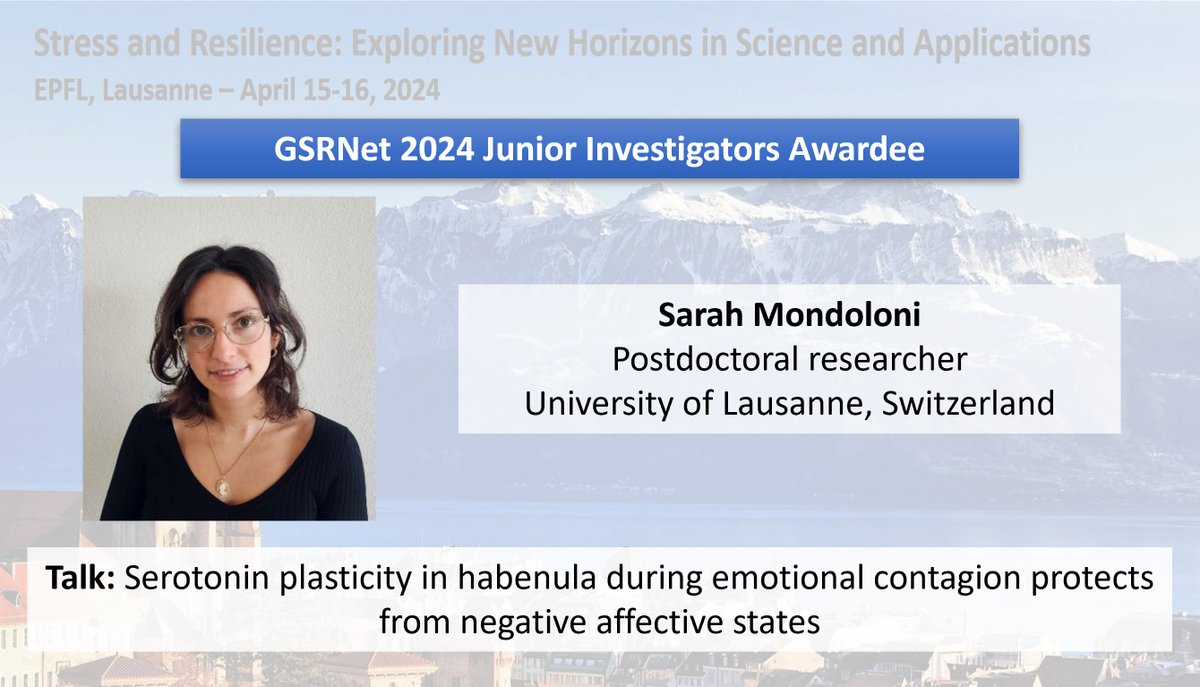 Global Stress and Resilience Network (GSRNet) tweet media