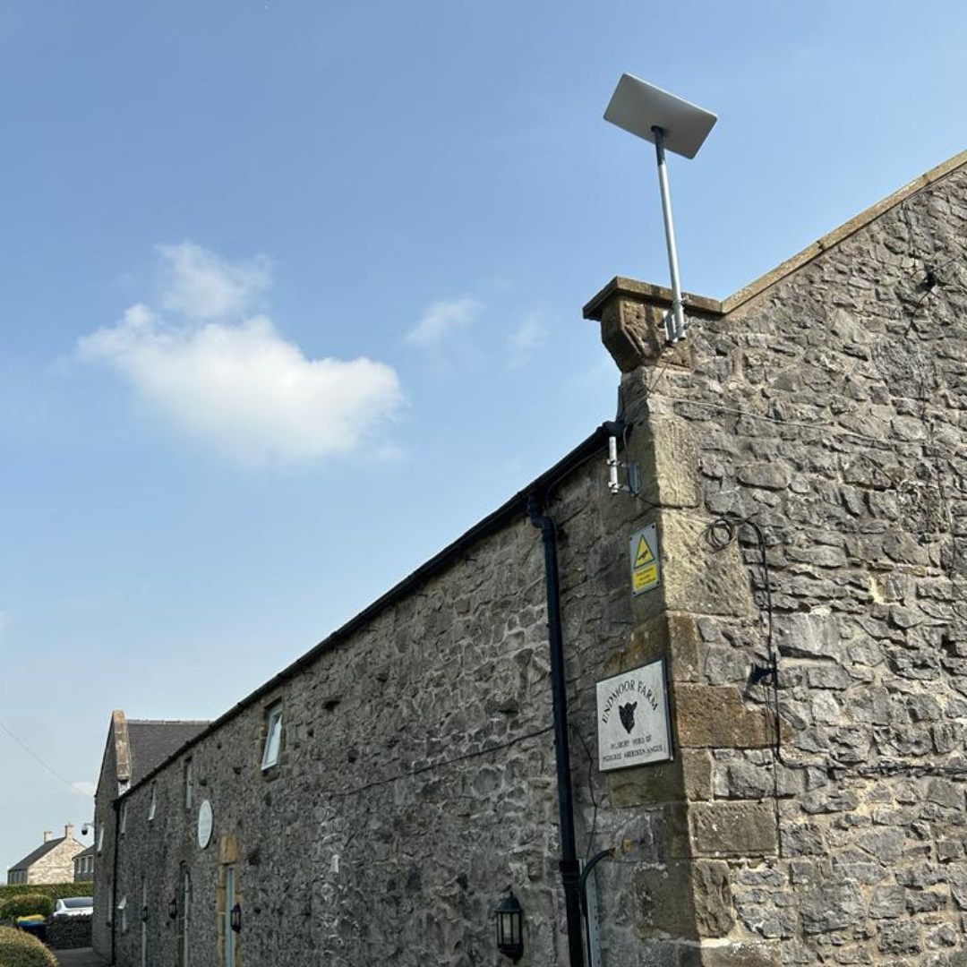UplandSystems's tweet photo. We’re proud to provide high-quality internet to our clients with Starlink🌟Users enjoy lightning-fast 200 Mbps speeds, especially in areas without FTTC or FTTP connections🚀

Check out these images from our Starlink projects👇

#WiFi#Connectivity#InternetConnection#Derbyshire https://t.co/UESdMSCr3e