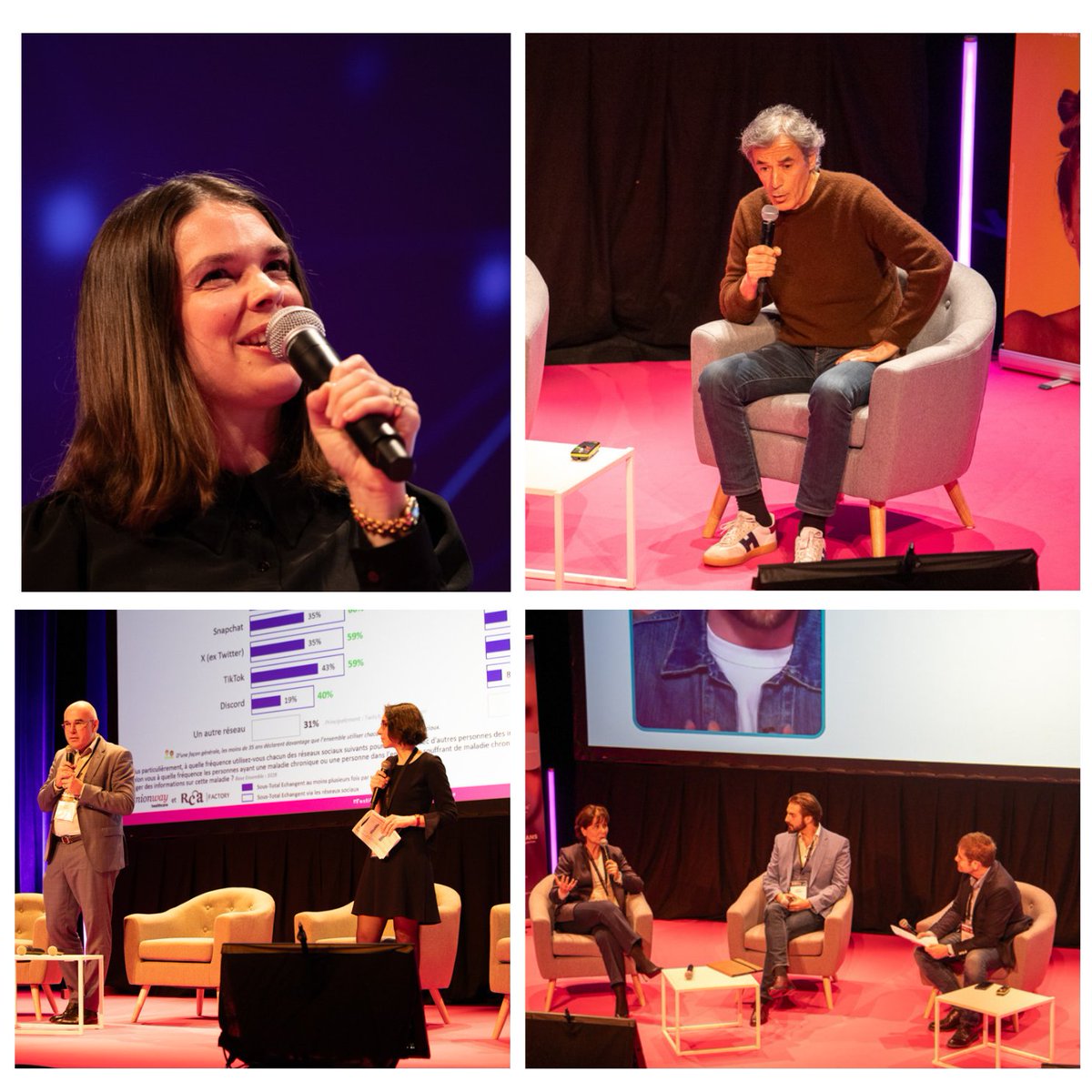 📷Souvenir de la matinée de nos conférences du #Festicomsante Saison 33 (partie 2)
🙏Merci à tous nos intervenants

🔎Table ronde en partenariat avec <a href="/RCAFactory/">RCA FACTORY, an IQVIA business</a> &amp; <a href="/opinionway/">OpinionWay</a>
➡️ "Où et comment s’informent les #patients ?"
✔️Nadia Auzanneau - DGA @OpinionWay, directrice du