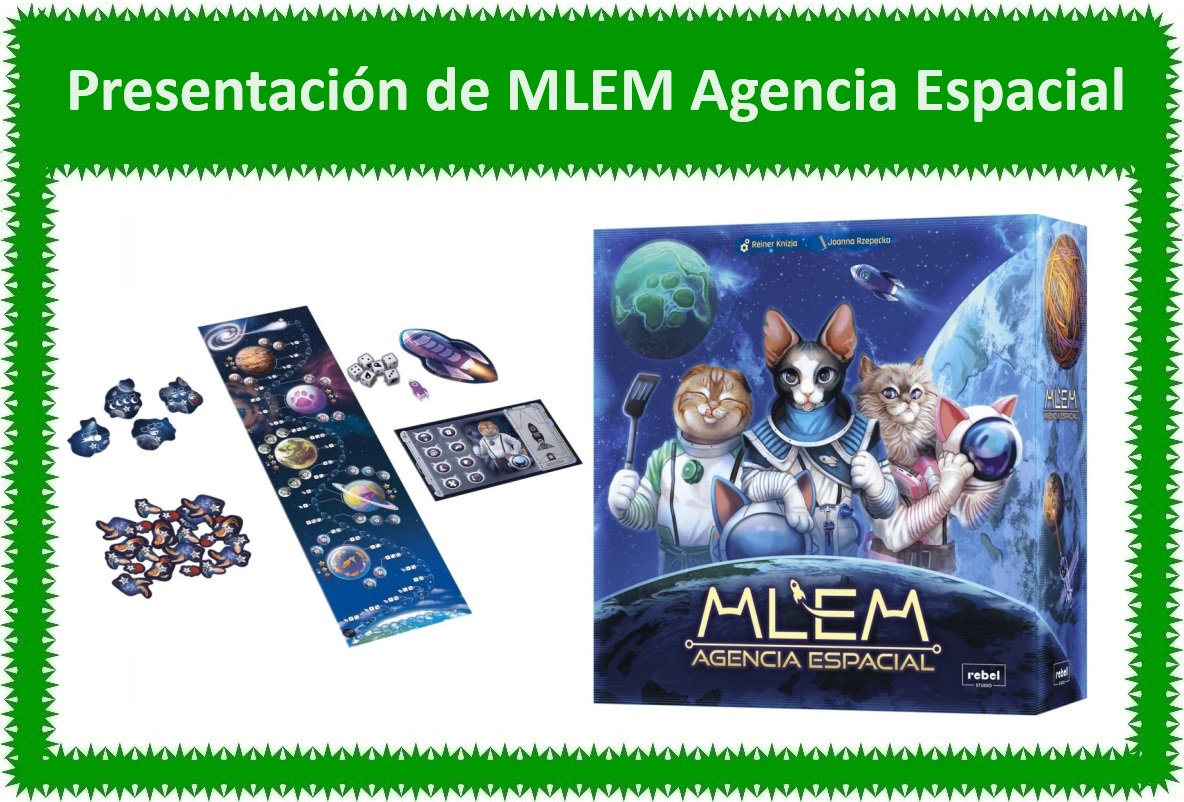 Este sábado 23 de marzo te presentamos 'MLEM Agencia Espacial' de @Asmodee_es a partir de las 16:30 en @ComicsyMazmorra