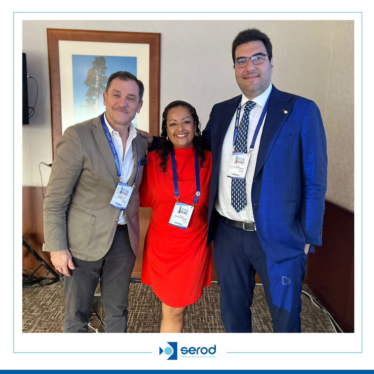 La SEROD estuvo presente, gracias a la representación de nuestro Presidente, el Dr. Francisco Montilla (<a href="/FranMontilla70/">Francisco Javier Montilla Jimenez</a>), en el XIV Congreso Latinoamericano de Rodilla #SLARD en #Argentina🇦🇷👏🏻.