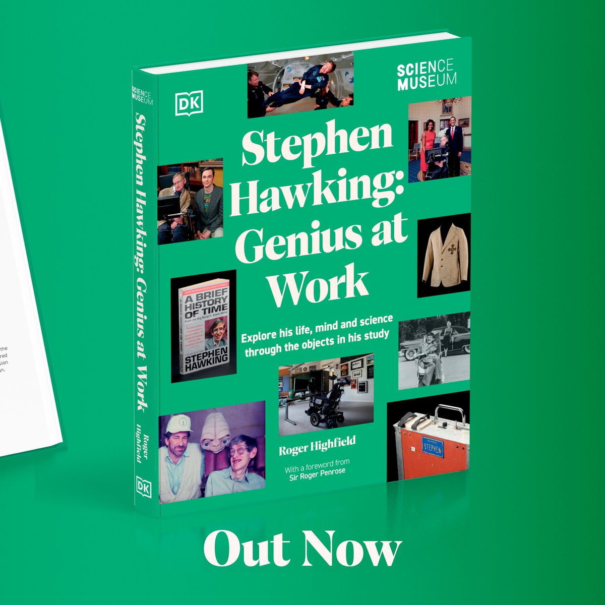 Stephen Hawking: Genius at Work is a new book by @RogerHighfield delving into the stories behind remarkable items from Hawking's office. It’s available to buy now or you can explore many of these objects in our fascinating display, Stephen Hawking At Work bit.ly/49ULiSE