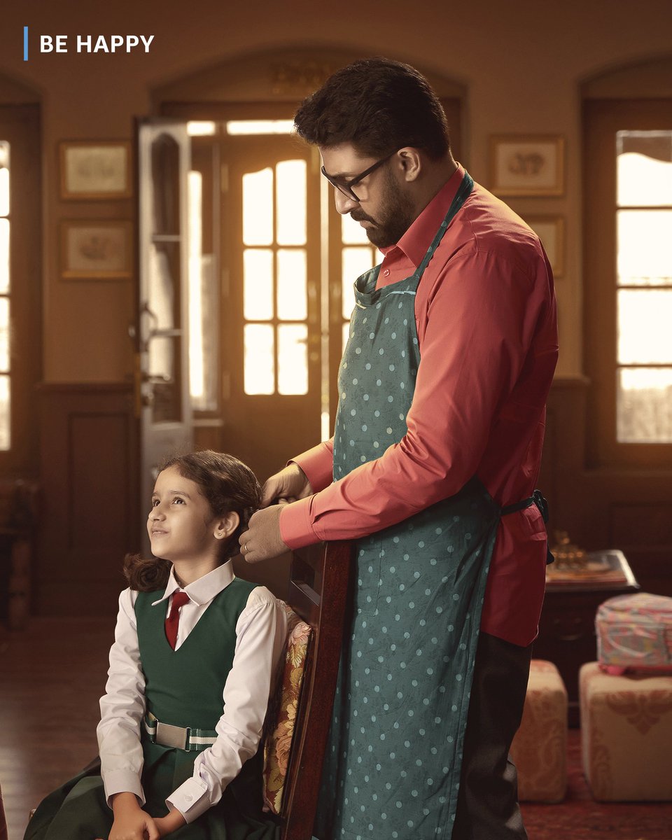 .@juniorbachchan plays a father in #BeHappy who goes to any extent to fulfill his daughter's desires.

@norafatehi @remodsouza @InayatVerma @PrimeVideoIN #siddharthkannan #sidk