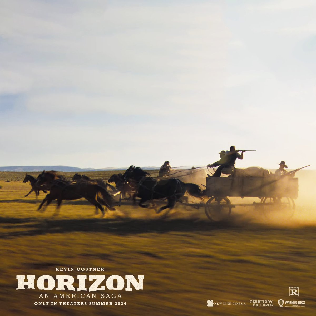 Kevin Costner's #HorizonAmericanSaga begins this Summer.