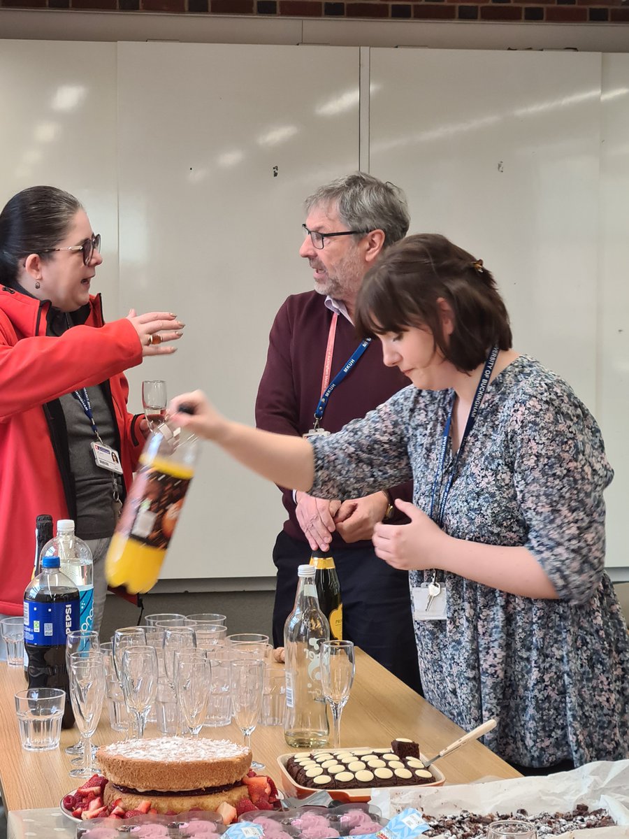 Last week we held a leaving do for a much-loved member of our team, Sherrie Pomfrett, who worked as our Faculty Assessment Administrator for 6 years. We are so grateful to Sherrie for all her support and hard work, and wish her all the best in her future!