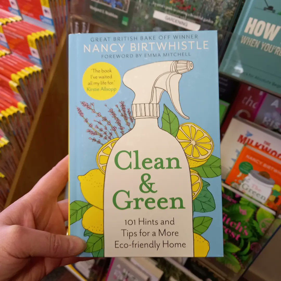 Spring cleaning on the Spring Equinox 😁 We love these eco minded books; less chemicals has got to be a good thing. #burwaybooks #springequinox #springcleaning #ecofriendly #bookseller #booksaremybag #bookshopdotorg #shropshire #shropshirehills #ifyoulovebooksweloveyou