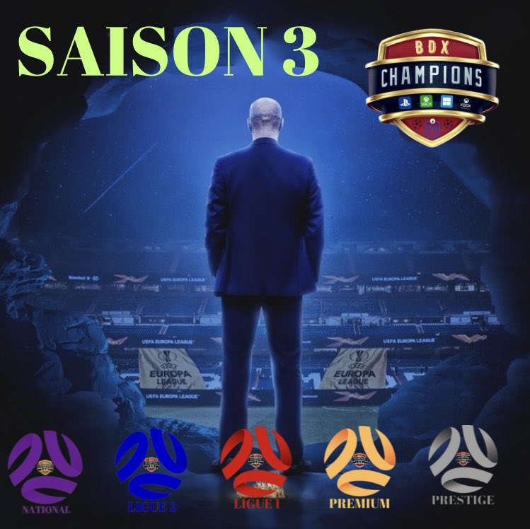 🟣 NATIONAL CAUTION 10€ ➡️ 1/16 

🔵 LIGUE 2 CAUTION 10€   ➡️ 20/20

🔴 LIGUE 1 ENTRÉE 30€   ➡️ 5/16

🟡 PREMIUM ENTREE 40€ ➡️ 1/16

⚪️ PRESTIGE ENTRÉE 60€  ➡️ 0/16 

🏆 LIGUE DES CHAMPIONS 🇧🇪🇪🇸🇫🇷🇮🇹🇮🇨🇪🇺🇨🇭🇸🇲🇵🇹

🇪🇺 EUROPA LEAGUE 🇧🇪🇪🇸🇫🇷🇮🇹🇮🇨🇪🇺🇨🇭🇸🇲🇵🇹

🏷️discord.gg/qqEWvqzS