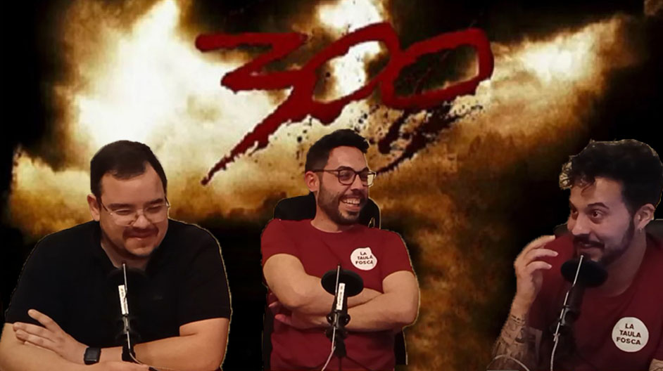 Superem l'adéu de Cristian i la baixa de Miguel, agafem els tres supervivents els micros, les ganes i alguna cervesa i desde les termópiles vos parlem d'aquesta èpica pel·lícula de Zack Snyder, protagonitzada per Gerard Butler, Lena Headey, Michael Fasbender entre altres.