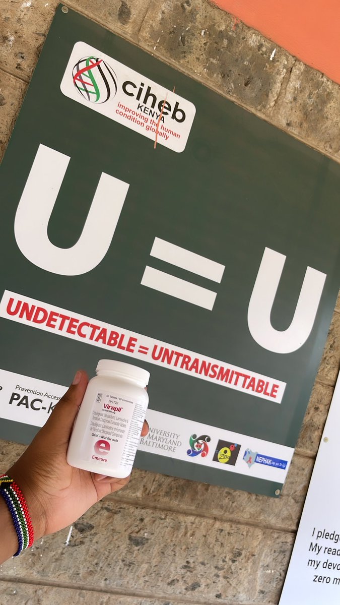 Today was clinic day they have said I come back after 3 months to confirm if ayam still Undetectable 😍
It’s giving they don’t trust me na mimi ndio nawashow😂😂😂
#UequalsU