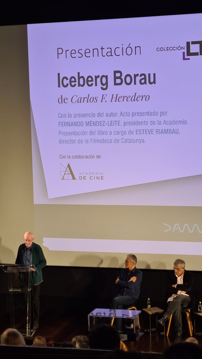 Siempre es un privilegio escuchar a los maestros. Carlos, sin duda, lo es. Generoso y brillante. Muy interesante la presentación de su nuevo libro "Iceberg Borau".