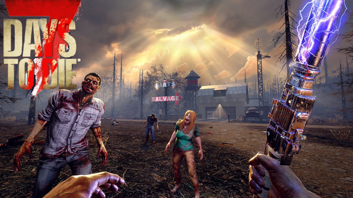 Gunz4Real007's tweet photo. Streaming 7 Days to Die on Kick right now!
New streamer so your support would be amazing!
https://t.co/R1ER0LrfxS
#7DaysToDie #pcgaming #kickstreaming #kick #kickstreamer #kidstreamer #zombie #smallstreamer #SmallStreamersConnect #gaming #kickgaming #newstreamer #zombies https://t.co/ZUQ0Ade0fa