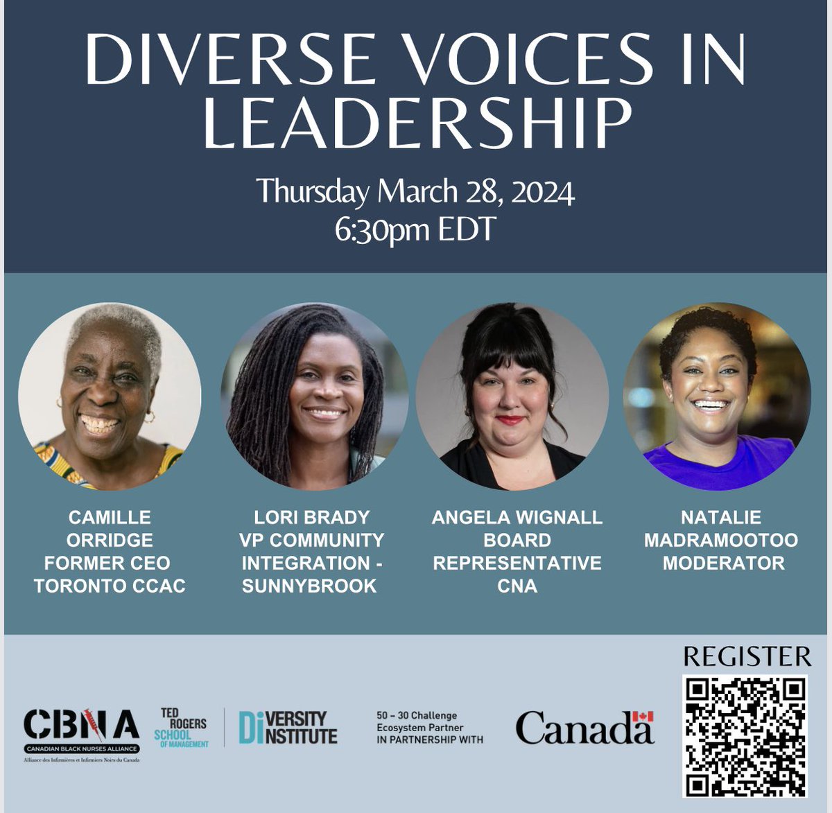 👏🏾This is your opportunity to learn from industry leaders who are shaping a more inclusive future! Embark on your journey of exposure and fostering a more diverse, equitable and successful organization 🌟 Register here ➡️lnkd.in/gKB5sUbE #WeSeeYou #50_30Challenge