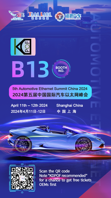 We’re excited to be part of 5th #AutomotiveEthernet Summit in Shanghai, China, by Taas Labs with @ociordia presenting “Advance 10-Gigabit Ethernet Connection Solution Enables the Development of #AutonomousDriving”

Get your free pass and meet us at stand B13 April 11-12👇