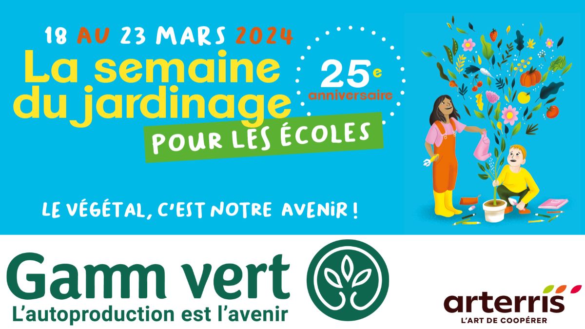 Le @Gammvert_off de #Castelnaudary participe à #LaSemaineDuJardinagePourLesEcoles en accueillant une classe de CP : découverte plantes, fleurs, fruits, graines, biodiversité… En collabor° avec @semae_officiel et @val_hor ➡️urlz.fr/pVRR @semaeSudOuest @lacoopagricole