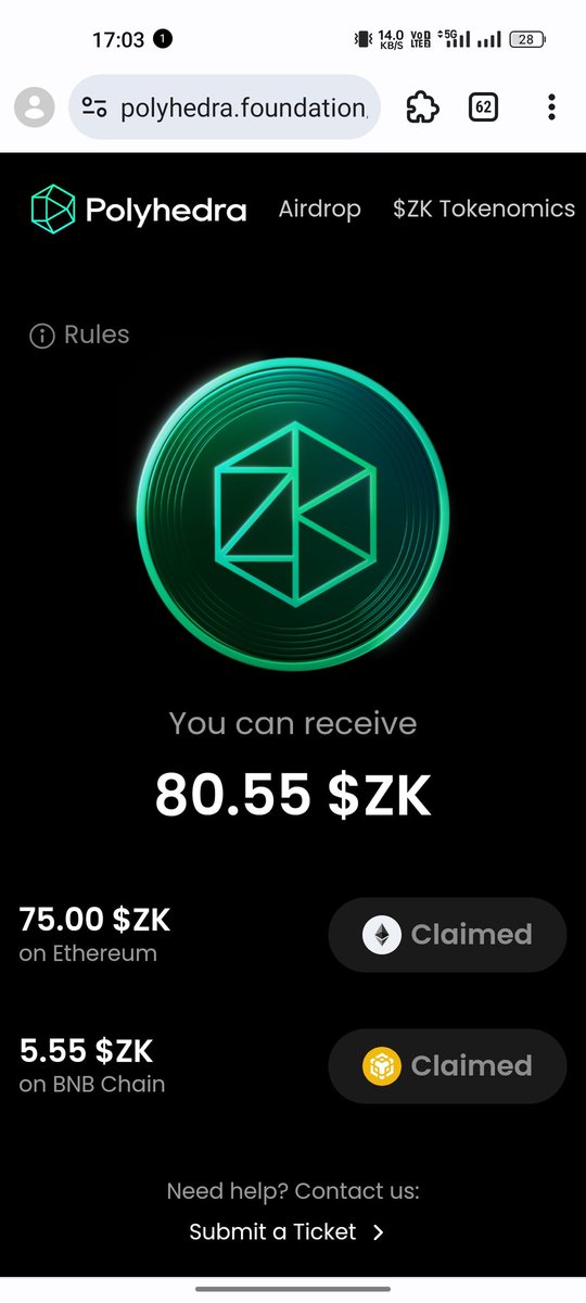 whitedevil_eth's tweet photo. Thank you team @PolyhedraZK for my wife changing airdrop 🔥🔥 https://t.co/3VSHbNlzri