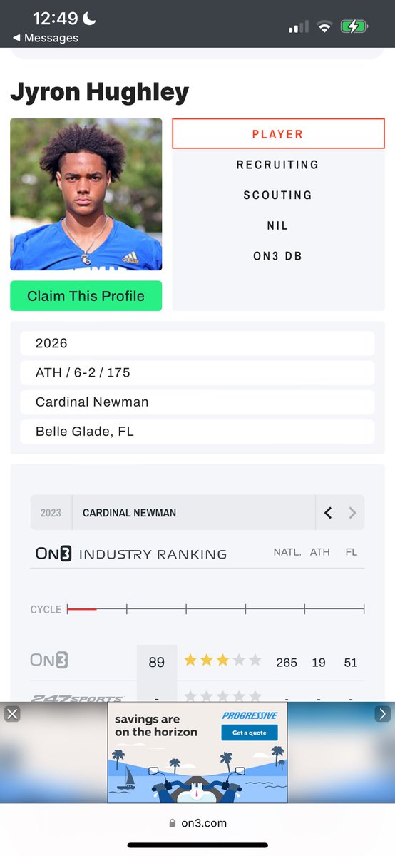 Jyron Hughley (@jyronhughley) on Twitter photo blessed to be ranked as a 3 star ⭐️ <a href="/larryblustein/">Blustein Recruiting</a> <a href="/TomLoy247/">Tom Loy</a> <a href="/TheUCReport/">Billy Tucker</a> <a href="/Andrew_Ivins/">Andrew Ivins</a> @SWiltfong247 <a href="/ChadSimmons_/">ChadSimmons</a> <a href="/SeanFitzOn3/">Sean Fitz</a> <a href="/On3Recruits/">On3 Recruits</a> <a href="/TheCribSouthFLA/">Frank Tucker</a> <a href="/JackDan55847282/">Jack Daniels</a> blessed to be ranked as a 3 star ⭐️ <a href="/larryblustein/">Blustein Recruiting</a> <a href="/TomLoy247/">Tom Loy</a> <a href="/TheUCReport/">Billy Tucker</a> <a href="/Andrew_Ivins/">Andrew Ivins</a> @SWiltfong247 <a href="/ChadSimmons_/">ChadSimmons</a> <a href="/SeanFitzOn3/">Sean Fitz</a> <a href="/On3Recruits/">On3 Recruits</a> <a href="/TheCribSouthFLA/">Frank Tucker</a> <a href="/JackDan55847282/">Jack Daniels</a>