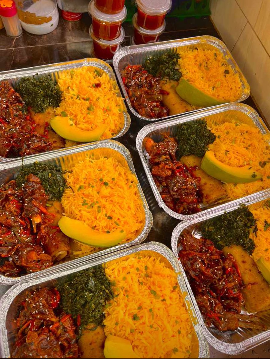 Ready to deliver to your door step ☺️
#chefrungi #goodfoodvibes #takeaway