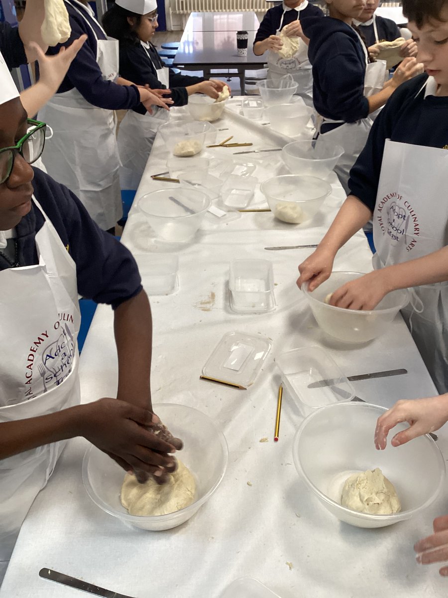 BellfieldJunior's tweet photo. Alston’s turn to make some excellent dough. Thank you Chef Caldora!
#bjscooking https://t.co/Belsb4jetP