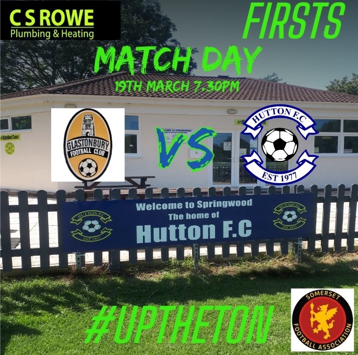 Firsts are on the road tonight to take on <a href="/glastonbury_fc/">Glastonbury FC Official</a> in the <a href="/somersetcfl/">Somerset County FL</a> Div 2 . 
Ko at 7.30pm, good luck lads 💪⚽️⚽️
#UptheTon 
<a href="/swsportsnews/">South West Sports News</a> 
#Somerset