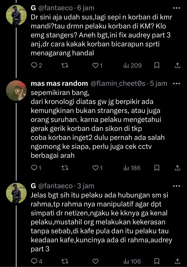 don__fadhil's tweet photo. HALOoo!🤛🏻

Gue memastikan ini jadi satu-satunya konteks diluar kasus yang masuk kebagian utas ini. 

Sejak utas ini di posting senin shubuh sampai selasa jam 2 siang gue udah memikirkan bagaimana nanti opini/spekulasi akan seliweran bagi mereka yang udah baca utas ini— https://t.co/doq6dnz3St