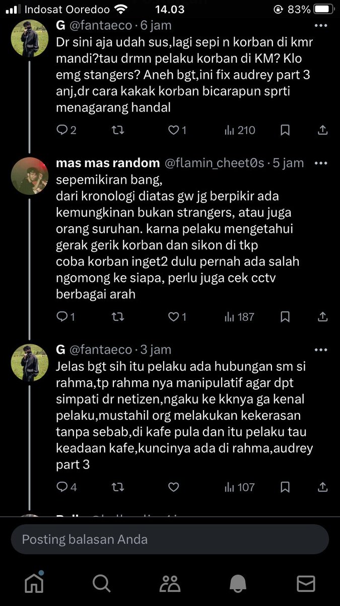 don__fadhil's tweet photo. HALOoo!🤛🏻

Gue memastikan ini jadi satu-satunya konteks diluar kasus yang masuk kebagian utas ini. 

Sejak utas ini di posting senin shubuh sampai selasa jam 2 siang gue udah memikirkan bagaimana nanti opini/spekulasi akan seliweran bagi mereka yang udah baca utas ini— https://t.co/doq6dnz3St