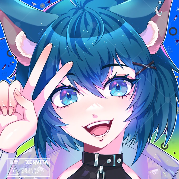 Portrait commission for  !Thank you! #VGen #VGenOpen 