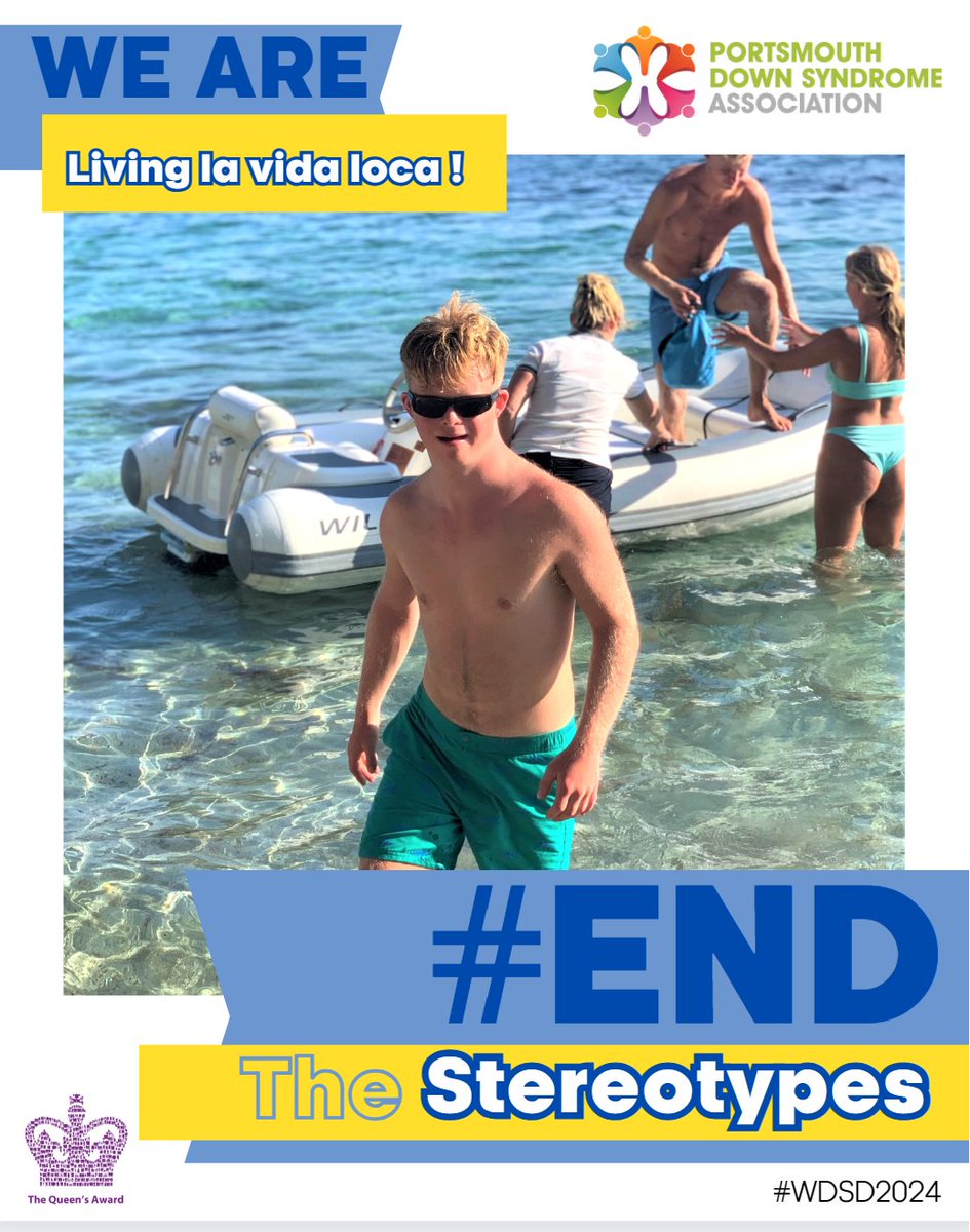rachaelross21's tweet photo. #EndTheStereotypes #WDSD24 #NoLimits #AssumeThatICan #PortsmouthDSA https://t.co/KI3A7pGvHJ