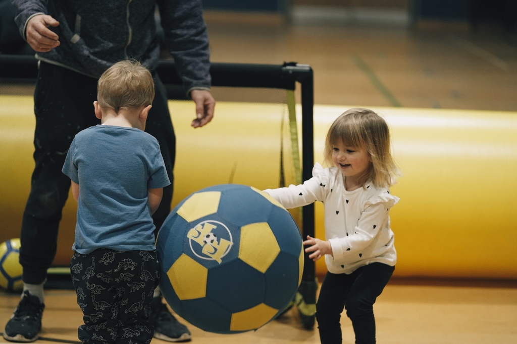 💗 FALL IN LOVE with football at the Football Fun Factory! 

With imaginative and engaging games each week, children aged 18 months - 5 Years old can flourish in their early development with us.