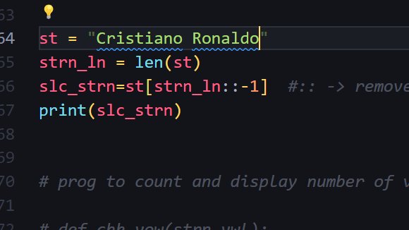 _Siddhant_7_'s tweet photo. #100DaysOfCode 
#DAY31

DSA -Python

Solved the following questions :
1 . Counting vowels in a string
2. Reversing a string

#100daysofcodechallenge #pythonprogramming #Pyhton 

#Connect https://t.co/9MqwcwLpRt