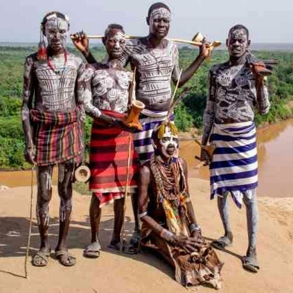 Some discovery will give you a dro jaw. Ethiopia is full of different people with culture. 
The Karo Tribe of Ethiopia
Population: 1000 to 3000
The Karo people, an ethnic group residing in the Omo Valley of Ethiopia. #Africa #Ethiopia #Karotribe