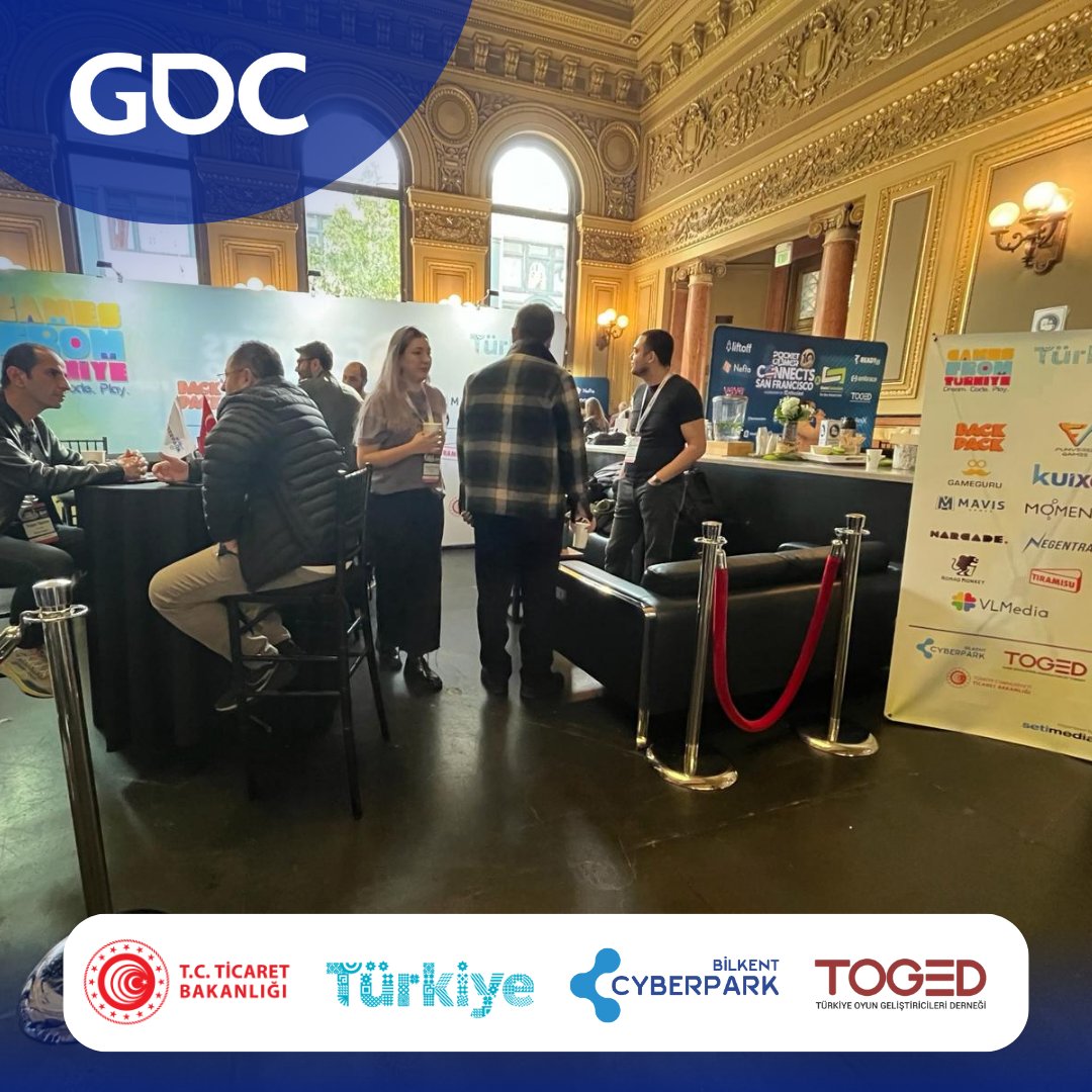 GDC San Francisco Sektörel Ticaret Heyeti Başladı! 🚀

Ticaret Heyeti kapsamında oyun endüstrisinin önde gelen isimleriyle buluşmak ve yenilikçi fikirleri paylaşmak için Pocket Gamer Connects San Francisco 2024’deyiz! 🚀🎮

#PGCSanFrancisco

@ticaret @togedtr @Official_GDC @pgbiz