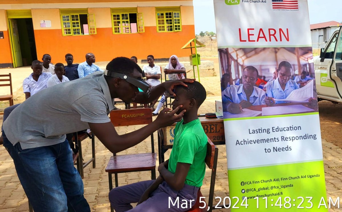 Breaking Barriers! Earlier this month, we distributed assistive devices such as clutches, eye glasses, and hearing aids to students in Adjumani and Palorinya refugee settlements, enabling them to actively engage in educational activities. Our objective? Fostering inclusive