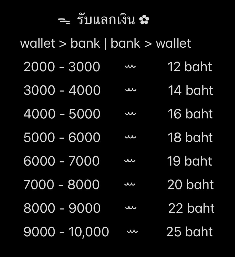 รับแลกเงิน 𓏔🎀

 𝘞𝘢𝘭𝘭𝘦𝘵 > 𝘉𝘢𝘯𝘬
 𝘉𝘢𝘯𝘬 > 𝘞𝘢𝘭𝘭𝘦𝘵 

รับแค่ชื่อตรงค่ะ / แลก 9 ครั้ง ฟรี1 ครั้งค่ะ

#รับแลกเงิน #แลกเงินวอ #โอนธนาคาร #แลกวอเลท #แลกตัง