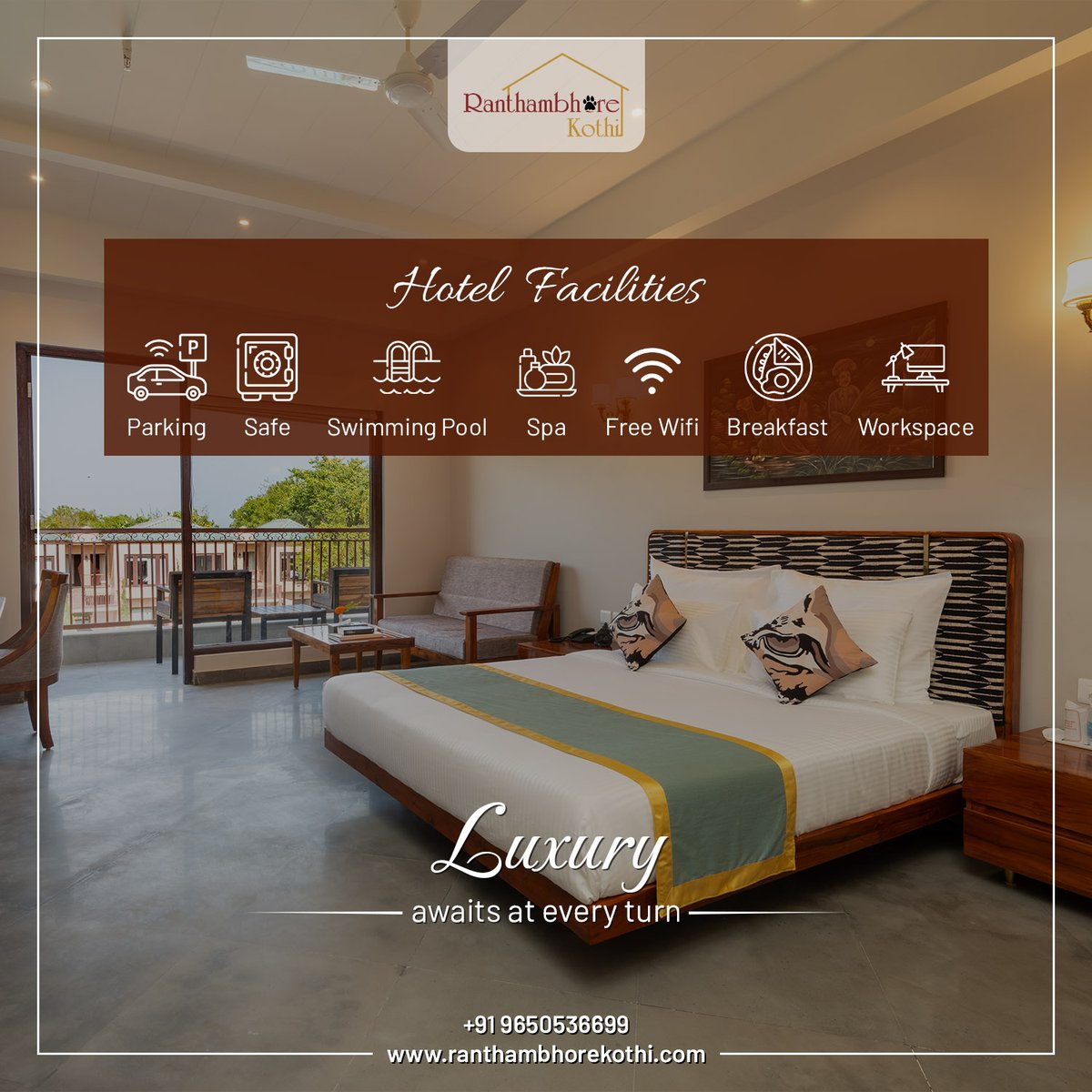 #RanthambhoreKothi #LuxuryGetaway #LuxuryAccommodation #TravelLuxury #LuxuryLiving #FiveStarExperience #RoomGoals #ElegantStay #OpulentRetreat #ExclusiveExperience #LuxuryTraveler #SophisticatedLiving #PremierHospitality #SumptuousStay #HighEndHospitality #LuxuryVacation