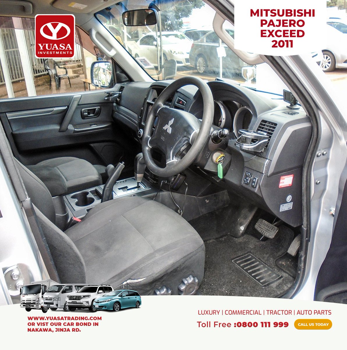 yuasatrading's tweet photo. MORE THAN JUST CARS, WE ARE YOUR KEY TO VALUE!
Call us at 0800 111 999 to seize this opportunity or schedule your test drive today! Visit our Nakawa showroom and let your ideal wheels steal the spotlight! #YuasaLtdUg #EasterDrive #March #trendingreelsvideo #cars #DriveYourDream https://t.co/yGUDzaqJDy