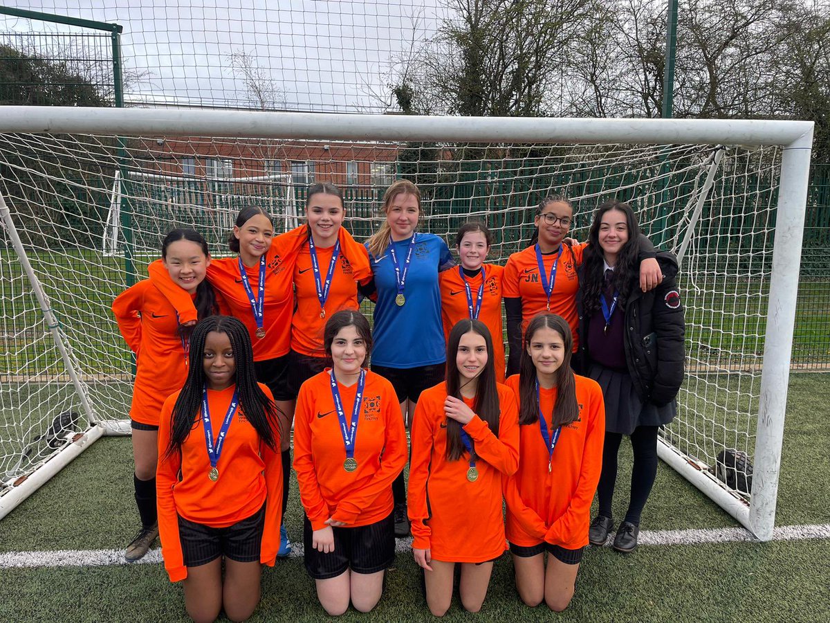 Still so pleased with our Year 8/9 Girls becoming champions of Barnet a few weeks back. Setting high expectations for next year. Well done again!