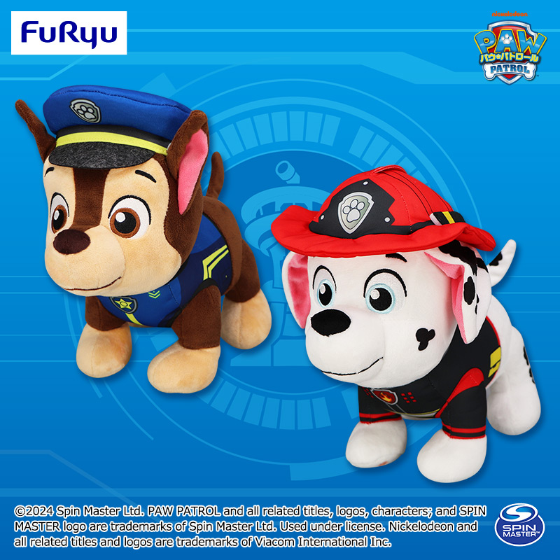 フリュー株式会社より「チェイス＆マーシャルBIGぬいぐるみ