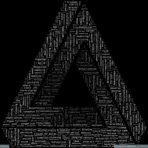 Clouds_Of_Words's tweet photo. 2024-03-19 is #3DDay #Grey
#WordCloud #WordCloudArt #DigitalArt #Art #Artwork https://t.co/FwZKH4iRNc