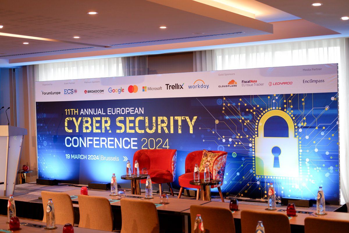 The 11th Annual European Cyber Security Conference is now open! We can't wait to meet our delegates for some pre-conference networking before the opening session. 

Follow #EUCyberSec for updates throughout the day.