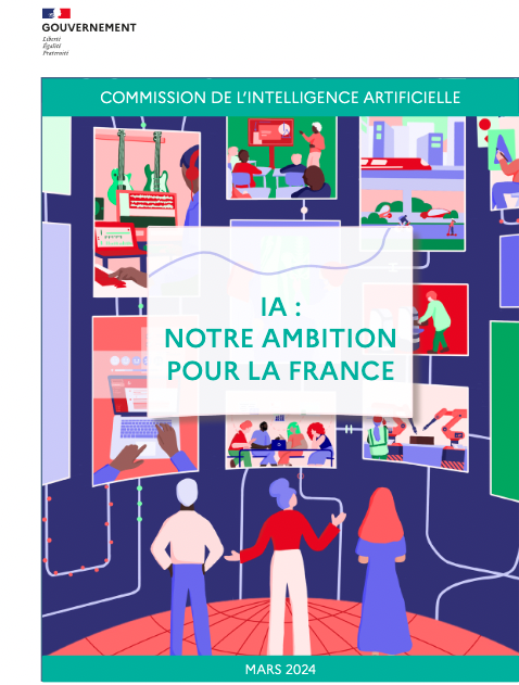 La Commission de l'IA a publié un rapport contenant 25 recommandations et six grandes lignes d’action pour que la France tire parti de cette révolution technologique et saisisse toutes les opportunités qu'elle offre. ➡️ gouvernement.fr/actualite/25-r…