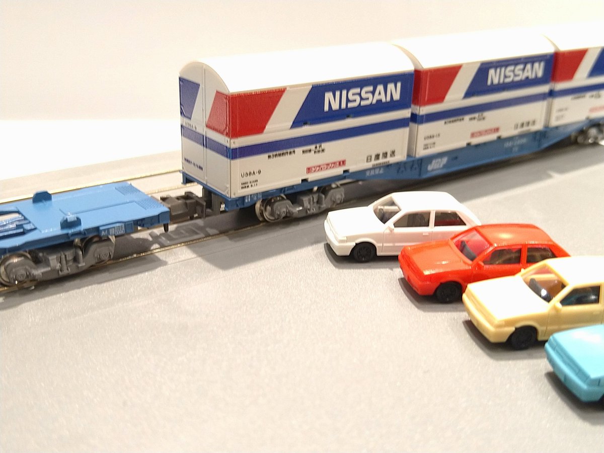 メ*0様 KATO U38A 日産陸送コンテナ　18個 6両分 KATO】U38A形コンテナ（日産陸送）2024年3月再生産 | モケイテツ