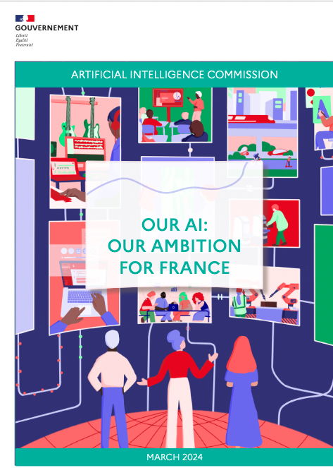 The French AI Commission has published a report containing 25 recommendations and six main lines of action for France to take advantage of this technological revolution and seize all the opportunities it offers. You find the summary in English here: ➡️gouvernement.fr/upload/media/c…