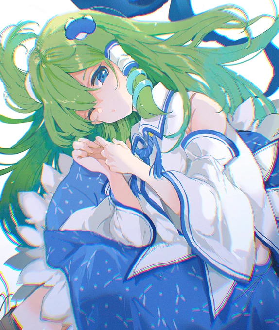 クリスタ色収差フィルターであそんだ(過去絵) 
