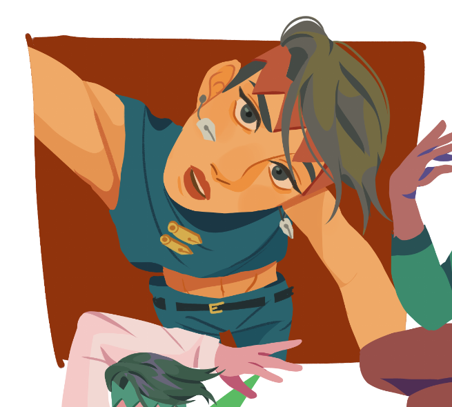 larasbek's tweet photo. rohan doodles #jjba #jjbafanart https://t.co/k2TKQgfzQx